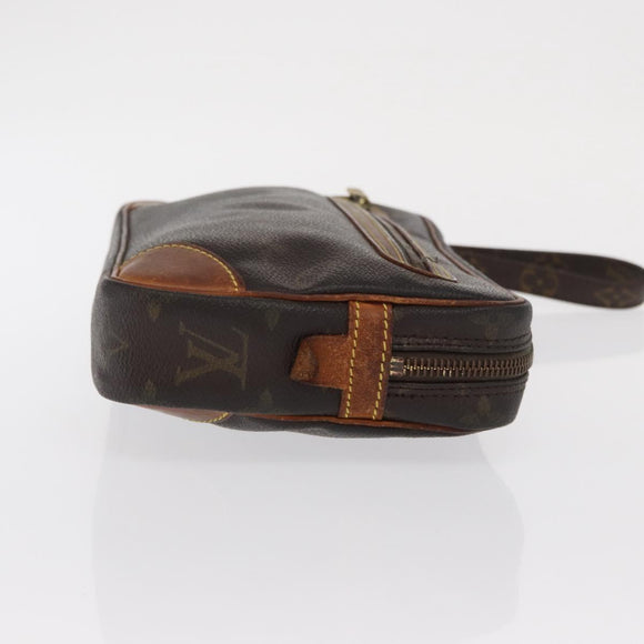 LOUIS VUITTON Monogram Marly Dragonne GM Clutch Bag M51825 LV Auth BA10159