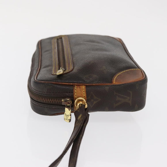 LOUIS VUITTON Monogram Marly Dragonne GM Clutch Bag M51825 LV Auth BA10159