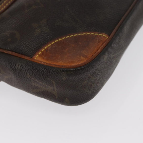 LOUIS VUITTON Monogram Marly Dragonne GM Clutch Bag M51825 LV Auth BA10159