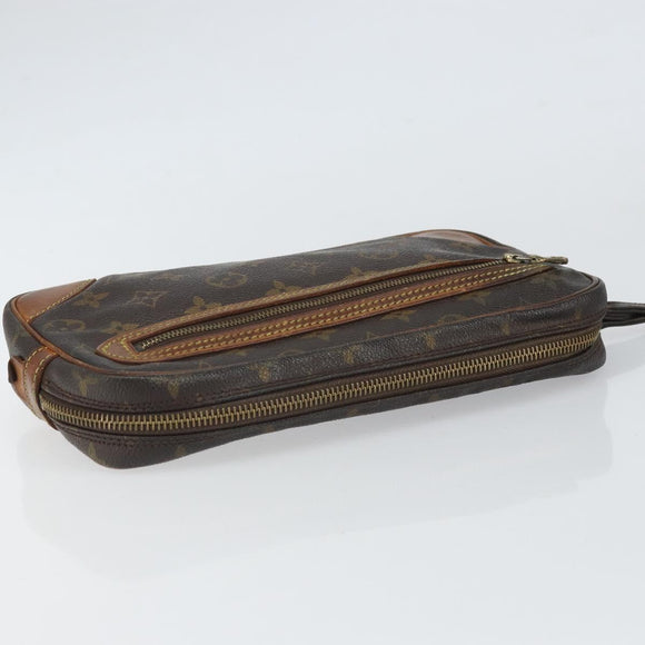LOUIS VUITTON Monogram Marly Dragonne GM Clutch Bag M51825 LV Auth BA10160
