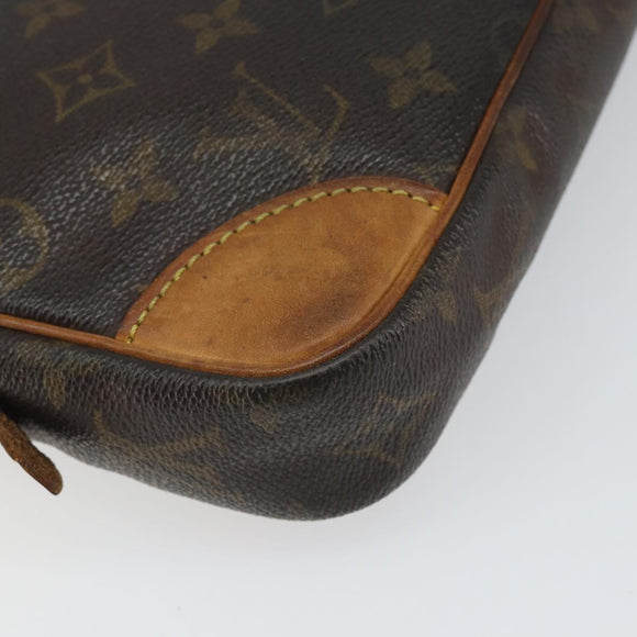 LOUIS VUITTON Monogram Marly Dragonne GM Clutch Bag M51825 LV Auth BA10161