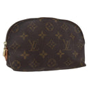 LOUIS VUITTON Monogram Pochette Cosmetic PM Cosmetic Pouch M47515 Auth BA10170-1