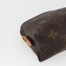 LOUIS VUITTON Monogram Pochette Cosmetic PM Cosmetic Pouch M47515 Auth BA10170-16