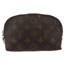 LOUIS VUITTON Monogram Pochette Cosmetic PM Cosmetic Pouch M47515 Auth BA10170-13