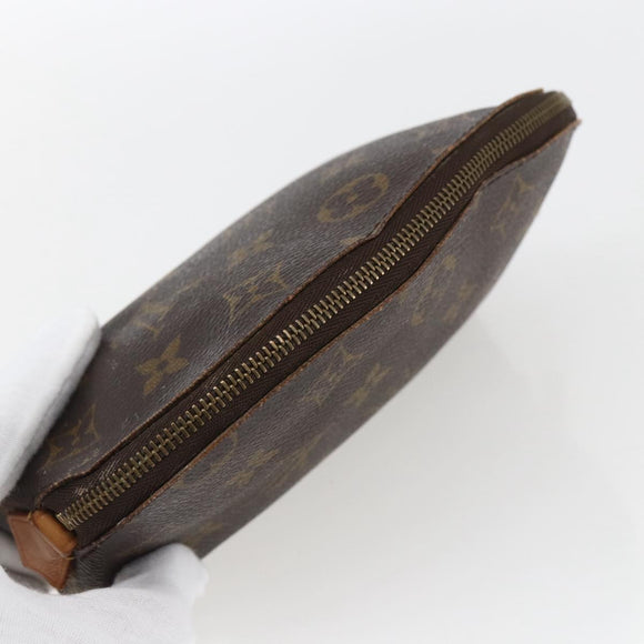 LOUIS VUITTON Monogram Pochette Cosmetic PM Cosmetic Pouch M47515 Auth BA10170