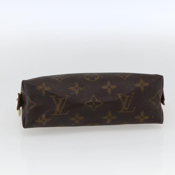 LOUIS VUITTON Monogram Pochette Cosmetic PM Cosmetic Pouch M47515 Auth BA10170