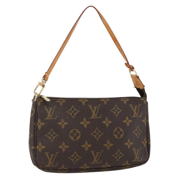 LOUIS VUITTON Monogram Pochette Accessoires Pouch M51980 LV Auth BA10172