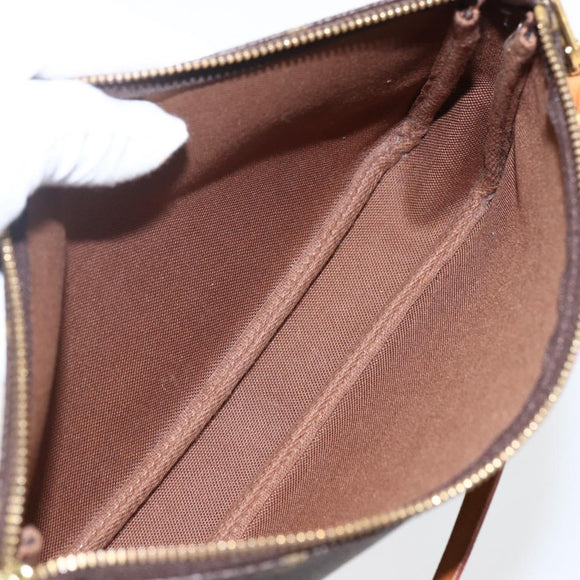 LOUIS VUITTON Monogram Pochette Accessoires Pouch M51980 LV Auth BA10172