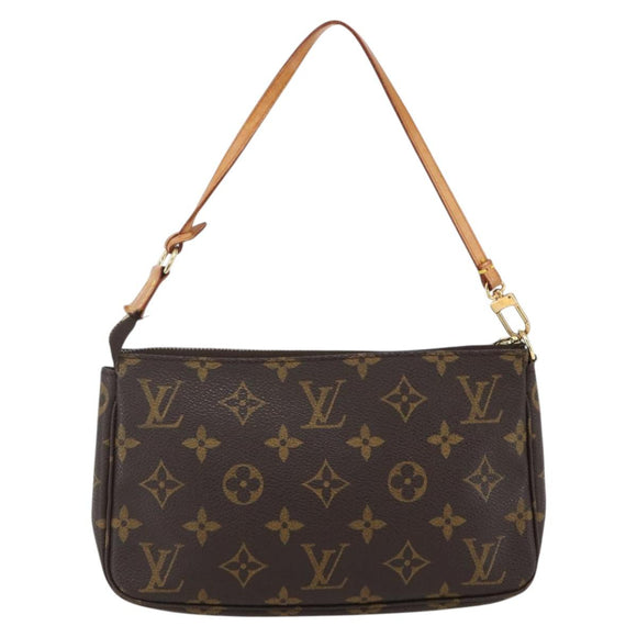 LOUIS VUITTON Monogram Pochette Accessoires Pouch M51980 LV Auth BA10172