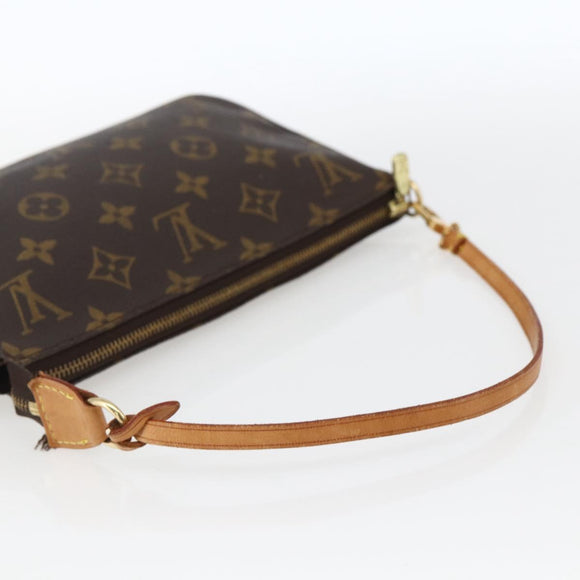 LOUIS VUITTON Monogram Pochette Accessoires Pouch M51980 LV Auth BA10172