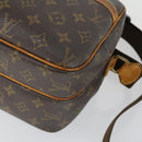 LOUIS VUITTON Monogram Reporter PM Shoulder Bag M45254 LV Auth BA10174-14