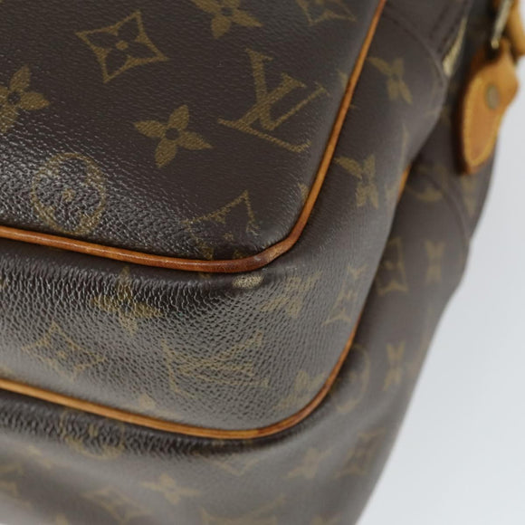 LOUIS VUITTON Monogram Reporter GM Shoulder Bag M45252 LV Auth BA10175