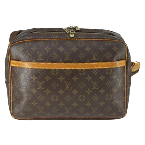 LOUIS VUITTON Monogram Reporter GM Shoulder Bag M45252 LV Auth BA10175