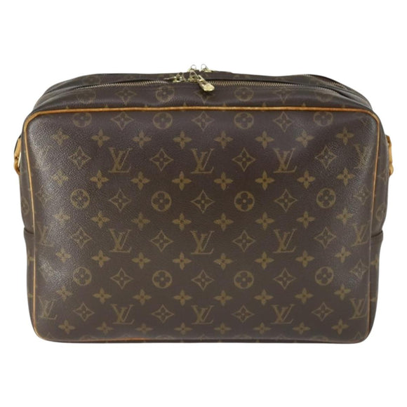 LOUIS VUITTON Monogram Reporter GM Shoulder Bag M45252 LV Auth BA10175