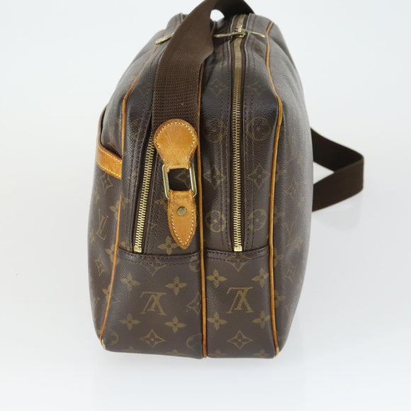 LOUIS VUITTON Monogram Reporter GM Shoulder Bag M45252 LV Auth BA10175