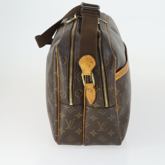 LOUIS VUITTON Monogram Reporter GM Shoulder Bag M45252 LV Auth BA10175