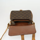 LOUIS VUITTON Monogram Cartouchiere MM Shoulder Bag M51253 LV Auth BA10177-16