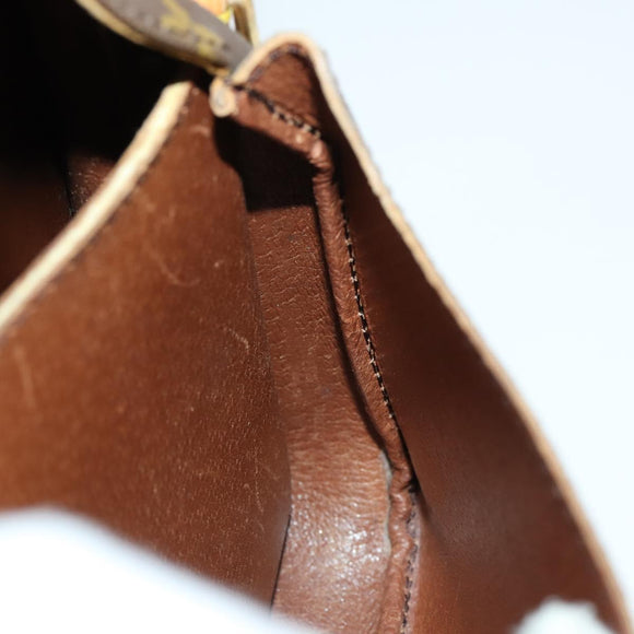LOUIS VUITTON Monogram Cartouchiere MM Shoulder Bag M51253 LV Auth BA10177