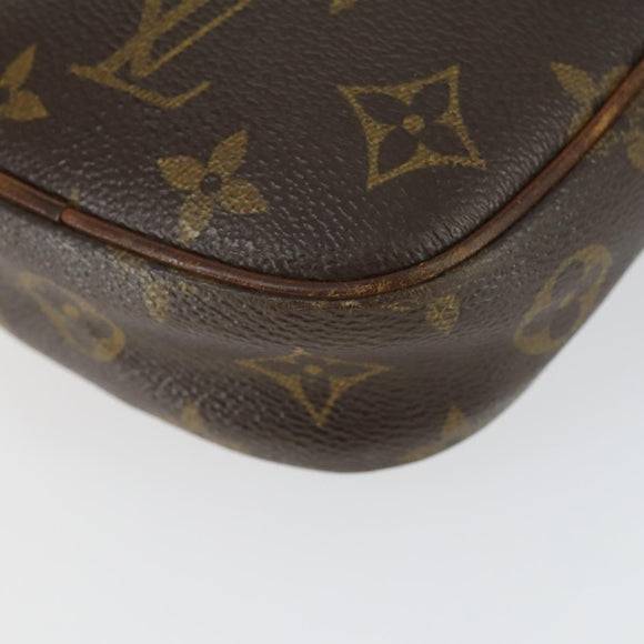 LOUIS VUITTON Monogram Pochette Gange Umhängetasche M51870 LV Auth BA10180