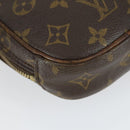 LOUIS VUITTON Monogram Pochette Gange Umhängetasche M51870 LV Auth BA10180-15