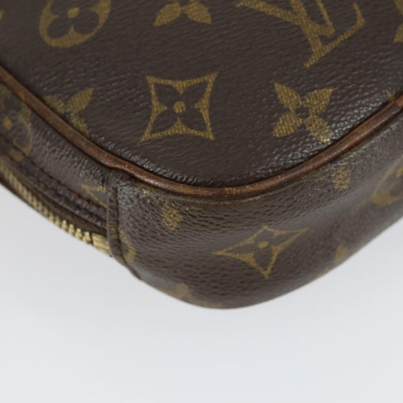 LOUIS VUITTON Monogram Pochette Gange Umhängetasche M51870 LV Auth BA10180