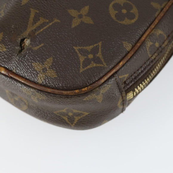 LOUIS VUITTON Monogram Pochette Gange Umhängetasche M51870 LV Auth BA10180
