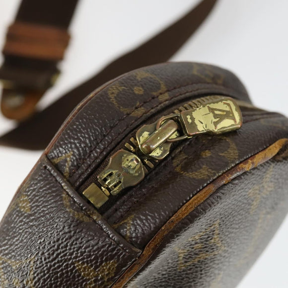 LOUIS VUITTON Monogram Pochette Gange Umhängetasche M51870 LV Auth BA10180