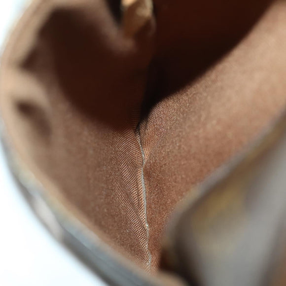 LOUIS VUITTON Monogram Pochette Gange Umhängetasche M51870 LV Auth BA10180
