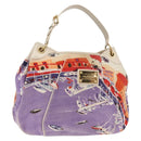 LOUIS VUITTON Cruise line Galliera Riviera GM Bag Purple M95805 LV Auth BA10183-1