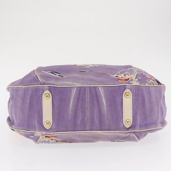 LOUIS VUITTON Cruise line Galliera Riviera GM Bag Purple M95805 LV Auth BA10183