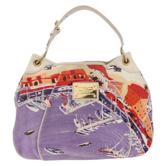 LOUIS VUITTON Cruise line Galliera Riviera GM Bag Purple M95805 LV Auth BA10183