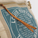 LOUIS VUITTON Cruise line Glove Shopper MM Bag Canvas Beige M95114 Auth BA10185-17