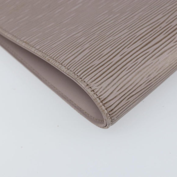 LOUIS VUITTON Epi Saint Tropez Shoulder Bag Gray Lilac M5246B LV Auth BA10186