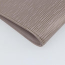 LOUIS VUITTON Epi Saint Tropez Shoulder Bag Gray Lilac M5246B LV Auth BA10186-16