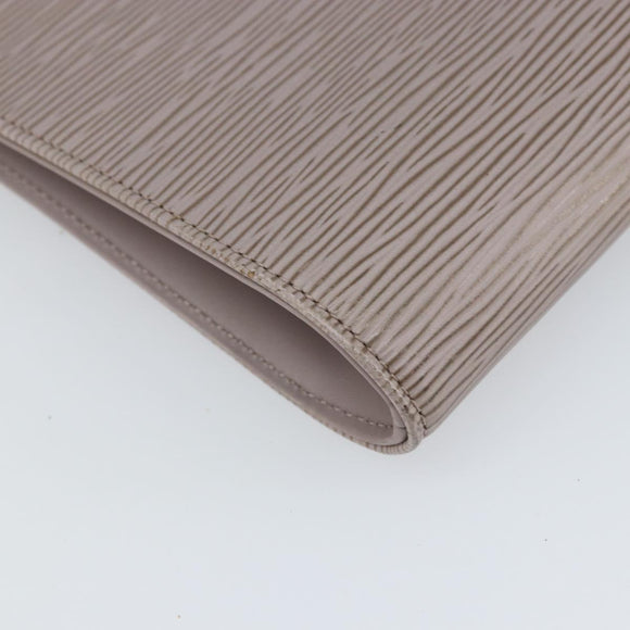 LOUIS VUITTON Epi Saint Tropez Shoulder Bag Gray Lilac M5246B LV Auth BA10186