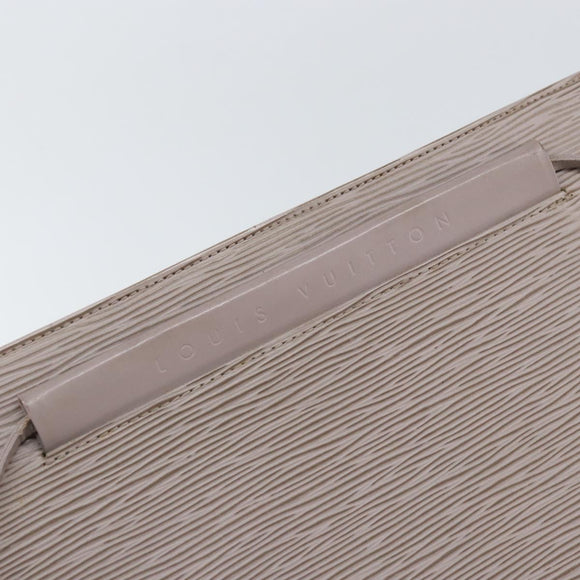 LOUIS VUITTON Epi Saint Tropez Shoulder Bag Gray Lilac M5246B LV Auth BA10186