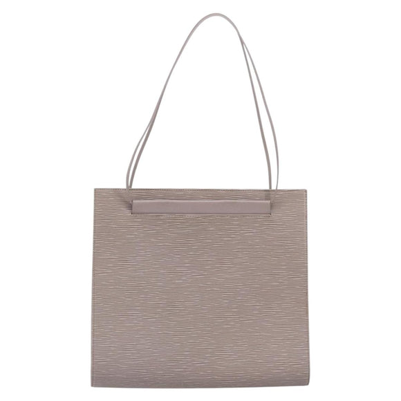 LOUIS VUITTON Epi Saint Tropez Shoulder Bag Gray Lilac M5246B LV Auth BA10186