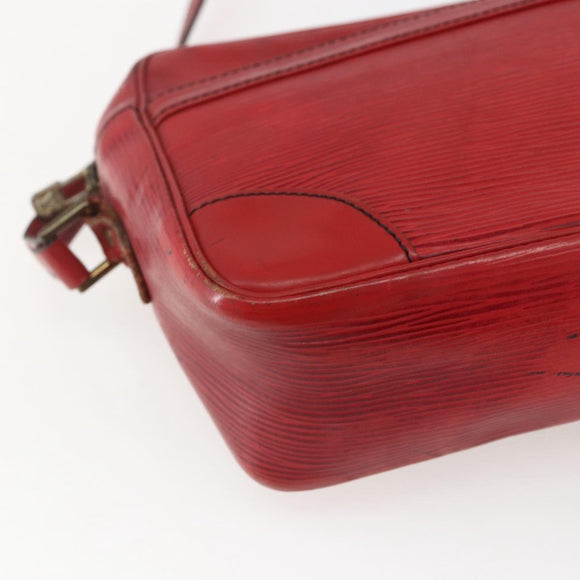 LOUIS VUITTON Epi Trocadero 27 Shoulder Bag Red M52317 LV Auth BA10187