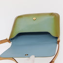 LOUIS VUITTON Vernis Thompson Street Shoulder Bag Baby Blue M91009 Auth BA10188-10