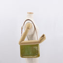 LOUIS VUITTON Vernis Thompson Street Shoulder Bag Baby Blue M91009 Auth BA10188-21