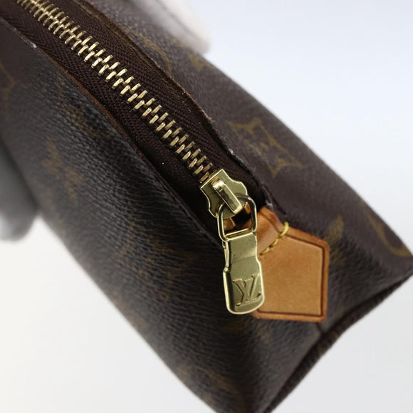 LOUIS VUITTON Monogram Pochette Cosmetic PM Cosmetic Pouch M47515 Auth BA10189