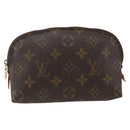 LOUIS VUITTON Monogram Pochette Cosmetic PM Cosmetic Pouch M47515 Auth BA10189-13