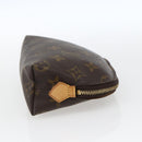 LOUIS VUITTON Monogram Pochette Cosmetic PM Cosmetic Pouch M47515 Auth BA10189-4