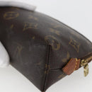 LOUIS VUITTON Monogram Pochette Cosmetic PM Cosmetic Pouch M47515 Auth BA10190-15