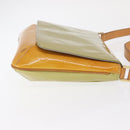 LOUIS VUITTON Vernis Thompson Street Shoulder Bag Gris M91008 LV Auth BA10191-3