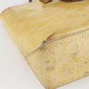 LOUIS VUITTON Monogram Vernis Reade PM Hand Bag Beige M91144 LV Auth BA10192-16