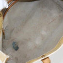 LOUIS VUITTON Monogram Vernis Reade PM Hand Bag Beige M91144 LV Auth BA10192-11