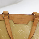 LOUIS VUITTON Monogram Vernis Blair MM Hand Bag Beige M90180 LV Auth BA10195-19
