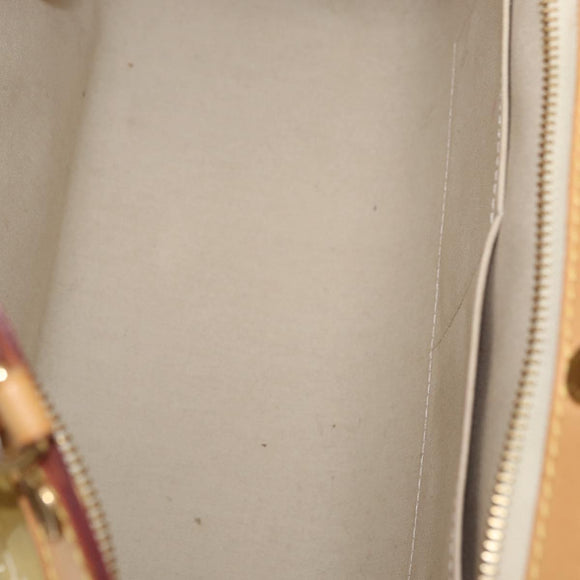 LOUIS VUITTON Monogram Vernis Blair MM Hand Bag Beige M90180 LV Auth BA10195