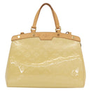 LOUIS VUITTON Monogram Vernis Blair MM Hand Bag Beige M90180 LV Auth BA10195-13